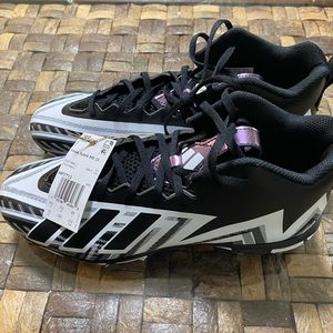Adidas Freak Spark 23 INLINE  Football Cleats Black White  Mens Size 9.5